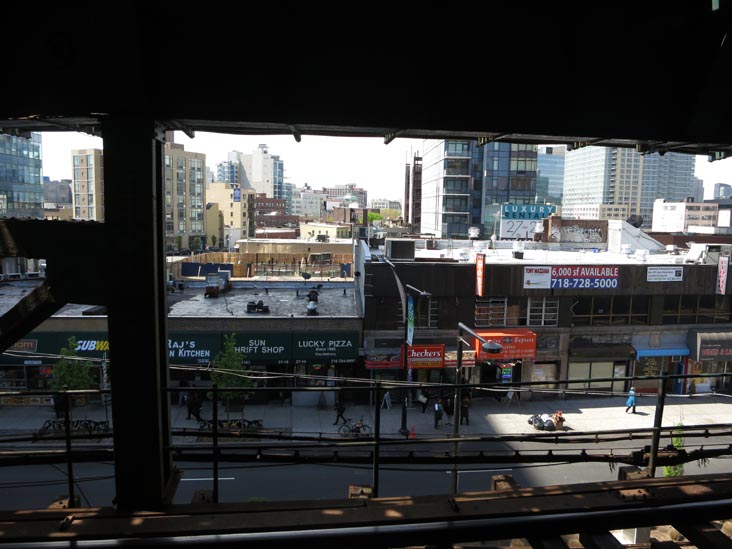 View From Queensboro Plaza Station, Queens Plaza, Long Island City, Queens, April 30, 2013