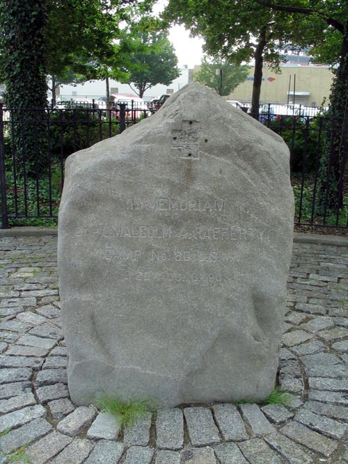 Captain Malcom A. Rafferty Memorial, Rafferty Triangle, Long Island City, Queens