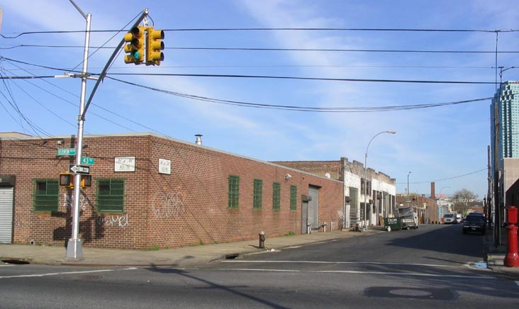 Vernon Boulevard and 43rd Road, NE Corner, Long Island City, Queens