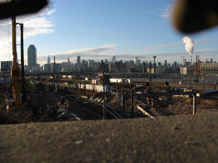 Sunnyside Yards From 39th Street Bridge, Long Island City, Queens, December 8, 2008