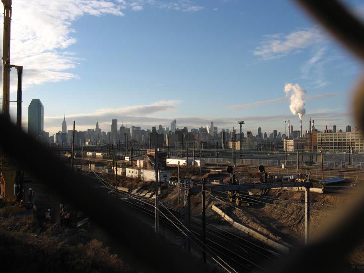 Sunnyside Yards From 39th Street Bridge, Long Island City, Queens, December 8, 2008