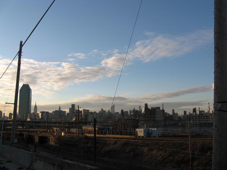 Sunnyside Yards From Honeywell Street Bridge, Long Island City, Queens, December 8, 2008