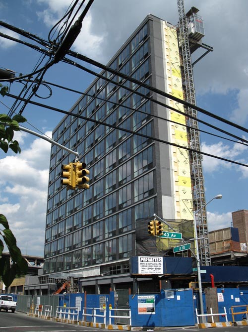 Z Hotel, 43rd Avenue and 11th Street, NE Corner, Long Island City, Queens, August 7, 2010