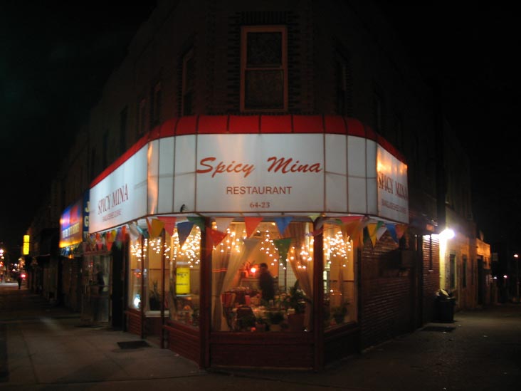 Spicy Mina Restaurant, 64-23 Broadway, Woodside, Queens