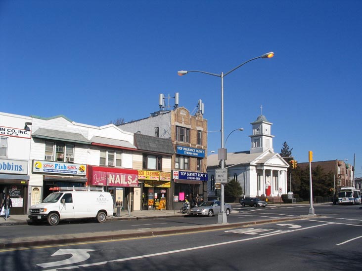 Jamaica Avenue and Springfield Boulevard, NW Corner, Queens Village, Queens