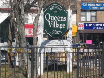 Queens Village Veterans Plaza, Springfield Boulevard and Jamaica Avenue, Queens Village, Queens