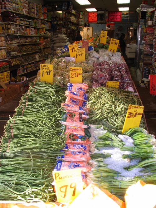 Vegetables, A & N West Indian Grocery, 106-17 Liberty Avenue, Richmond Hill, Queens