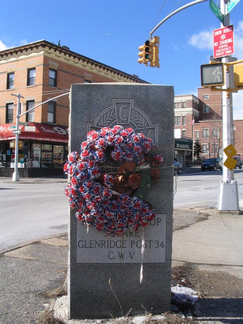 Memorial, Frank C. Prokop Square, Ridgewood, Queens