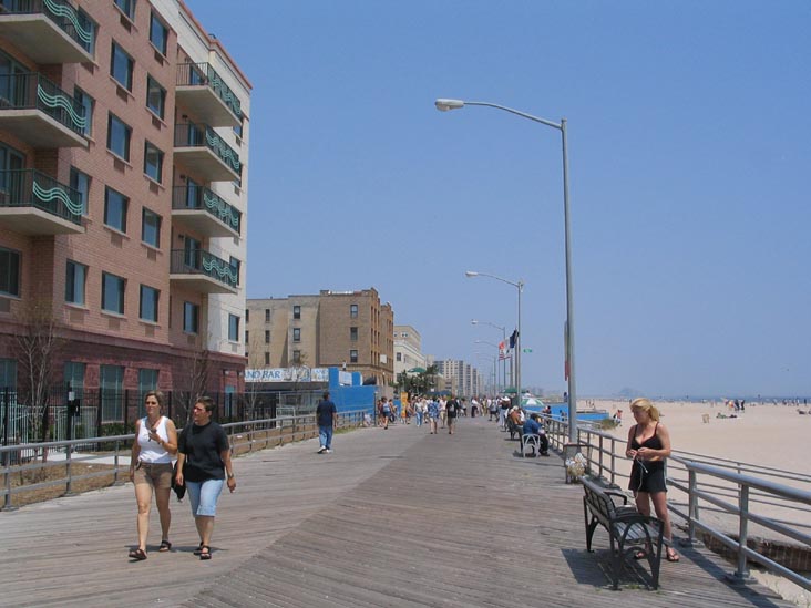 Boardwalk Near Beach 116th Street, Rockaway Beach, The Rockaways, Queens