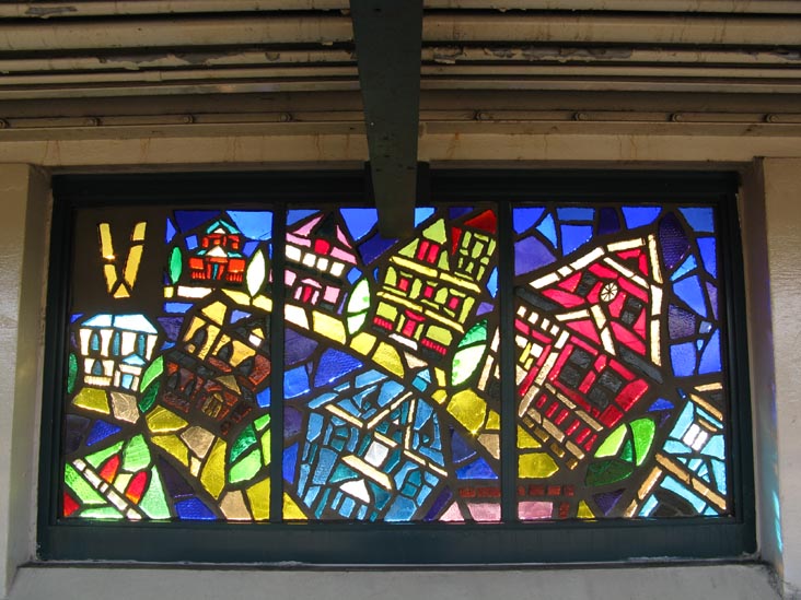 Yumi Heo Q Is For Queens Stained Glass, 46th Street Station, Sunnyside, Queens