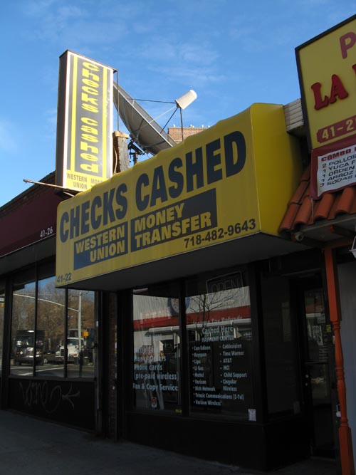 C hecks Cashed, 41-22 Greenpoint Avenue, Sunnyside, Queens