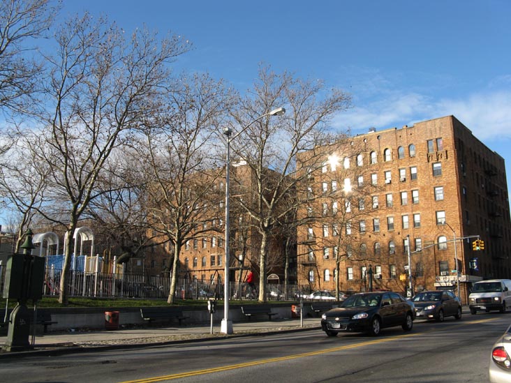 Greenpoint Avenue and 43rd Street, NW Corner, Sunnyside, Queens