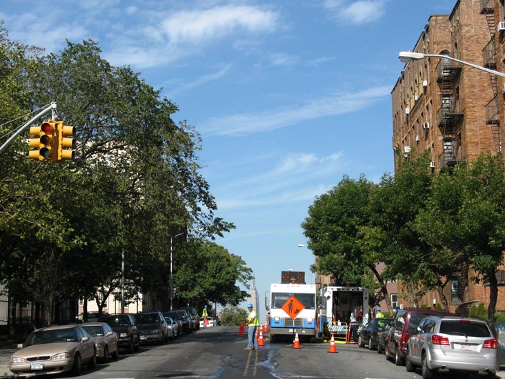 Empire State Building From 47th Avenue and 43rd Street, Sunnyside, Queens, September 4, 2009