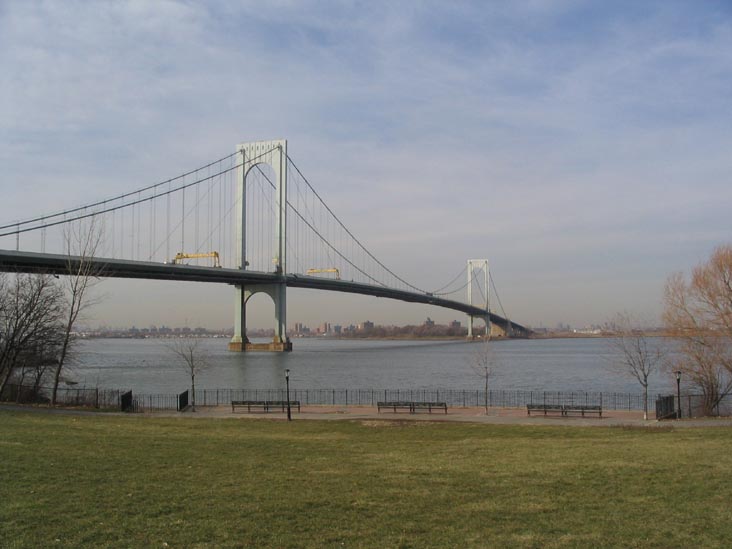 Bronx-Whitestone Bridge from Francis Lewis Park, Whitestone, Queens