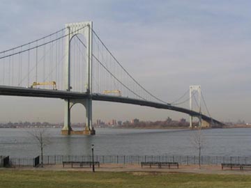 Bronx-Whitestone Bridge From Francis Lewis Park, Whitestone, Queens