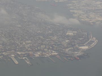 Staten Island From Air, February 22, 2005