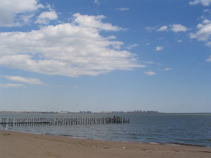 Coney Island From South Beach, FDR Boardwalk and Beach, Staten Island