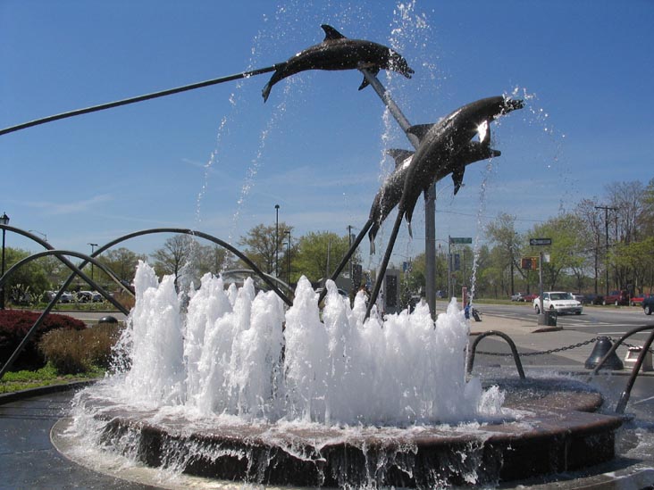 Fountain of the Dolphins, South Beach, FDR Boardwalk and Beach, Staten Island