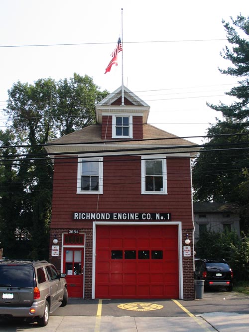 Richmond Engine Co. No. 1, 3664 Richmond Road, Richmondtown, Staten Island
