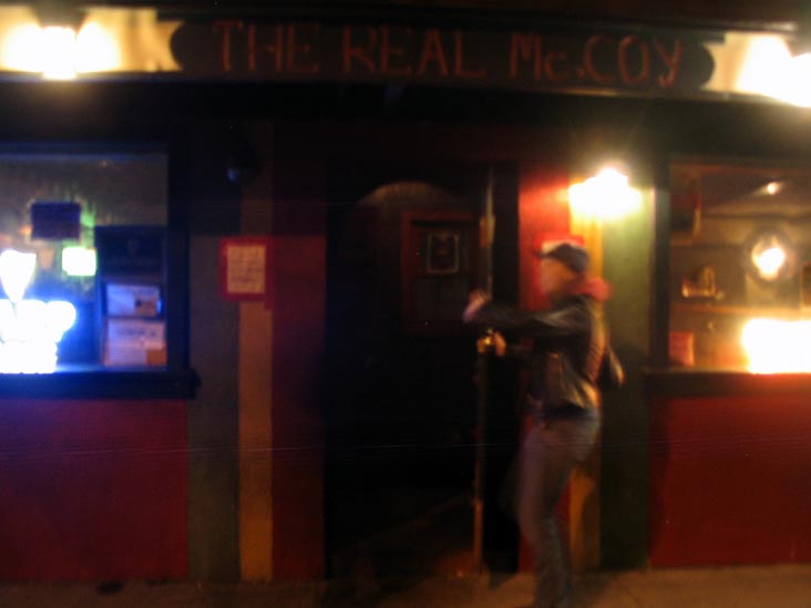 Real McCoy, 76 Bay Street, St. George, Staten Island Railway Pub Crawl, March 25, 2007, 2:26 a.m.