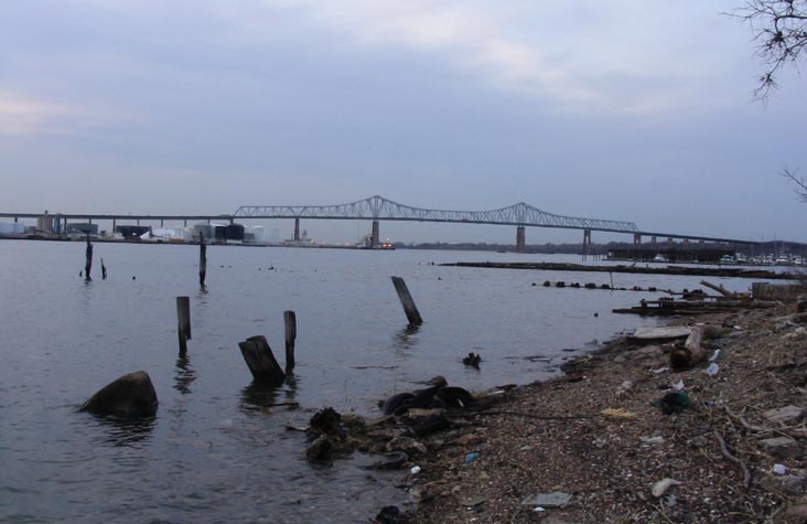 Outerbridge Crossing From Tottenville, Staten Island, April 17, 2004