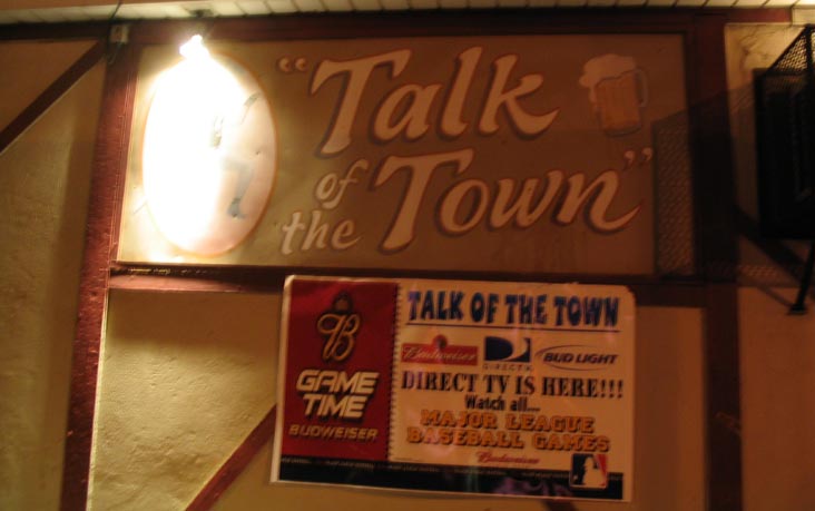 Talk of the Town, 24 Giffords Lane, Great Kills, Staten Island, April 17, 2004