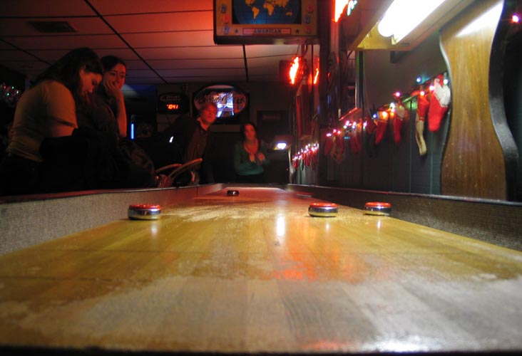 Shuffleboard Game, Talk of the Town, 24 Giffords Lane, Great Kills, Staten Island, December 17, 2004