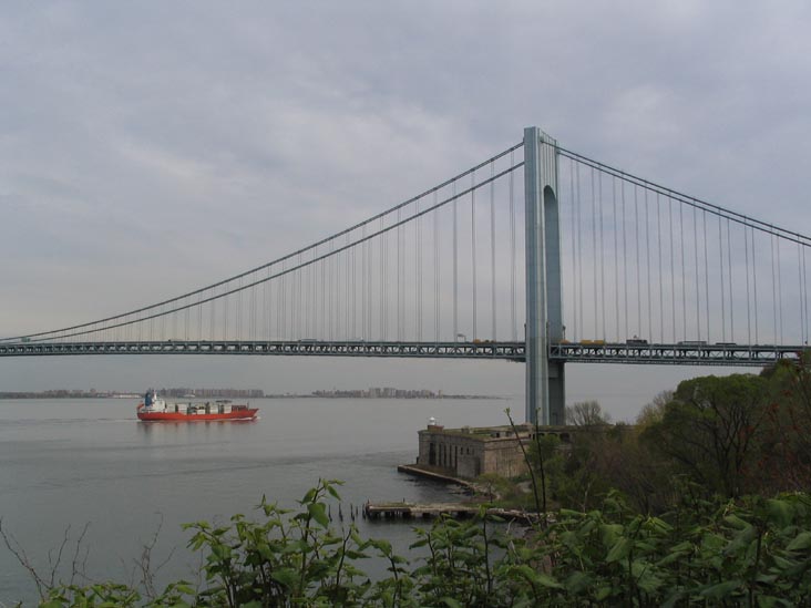 Verrazano-Narrows Bridge From Arthur von Briesen Park, Staten Island