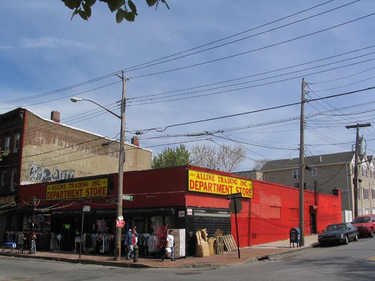 Wright Street and Canal Street, SE Corner, Across From Tappen Park, Stapleton, Staten Island