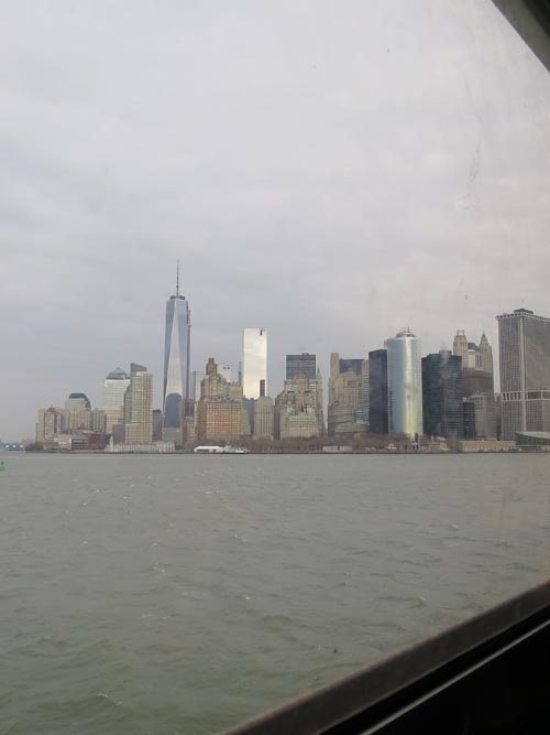 One World Trade Center From Staten Island Ferry, January 20, 2014