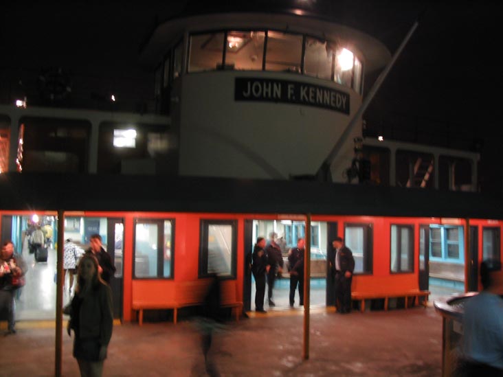 John F. Kennedy Ferry Boat, Staten Island Ferry, New York