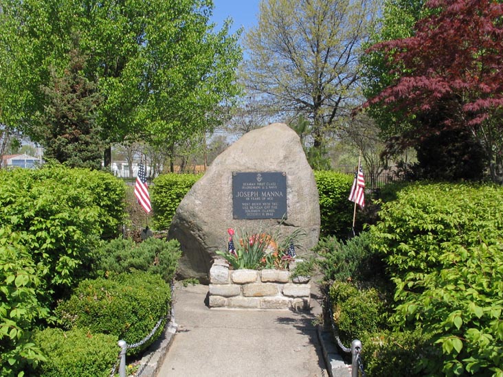Joseph Manna Memorial, Joseph Manna Park, Staten Island