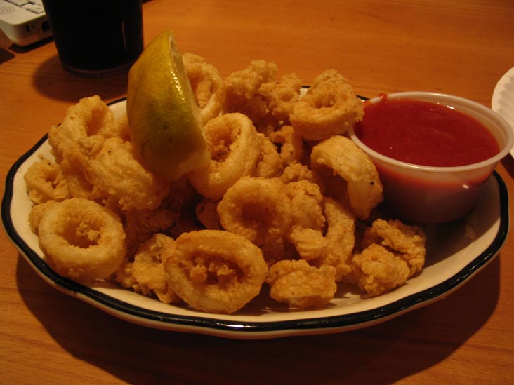 Fried Calamari, Denino's, 524 Port Richmond Avenue, Port Richmond, Staten Island