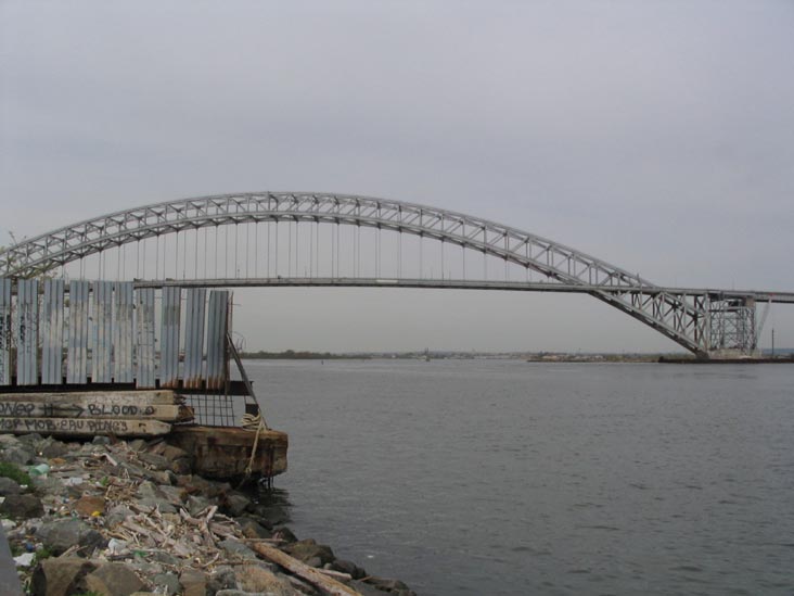 Bayonne Bridge From Faber Park, Port Richmond, Staten Island