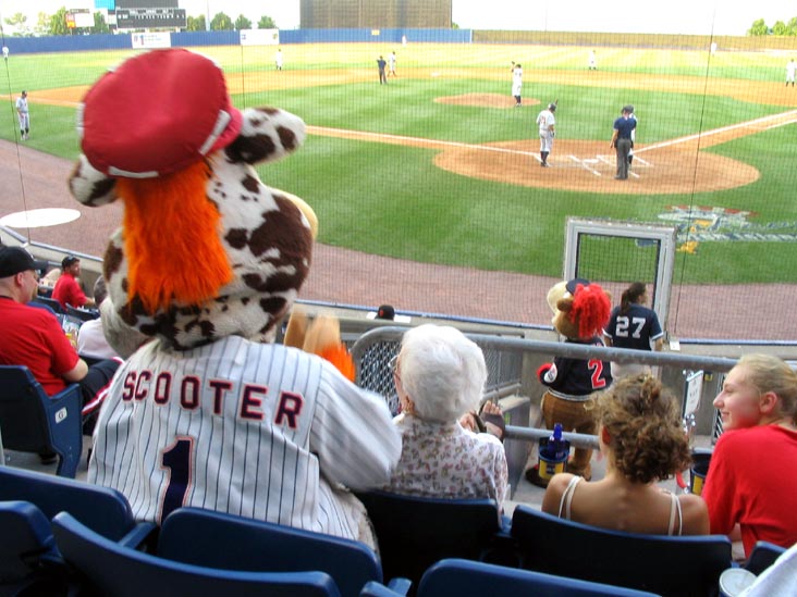 Scooter, Staten Island Yankees vs. Oneonta Tigers, Richmond County Bank Ballpark at St. George, Staten Island, August 1, 2007
