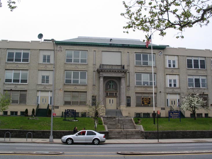 St. Peter's Elementary School, 300 Richmond Terrace, Across From North Shore Esplanade, St. George, Staten Island