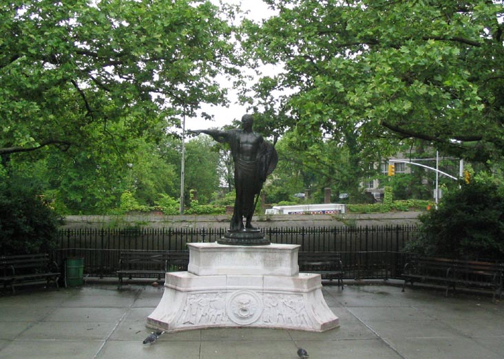 Clarence T. Barrett Memorial, St. George, Staten Island