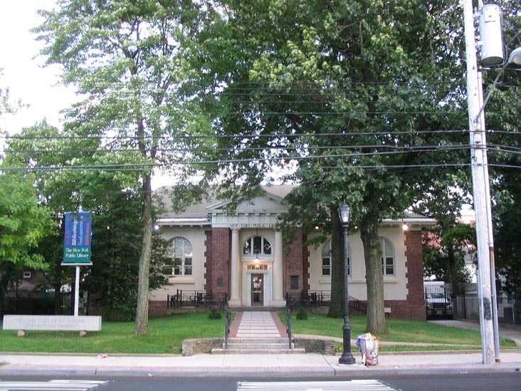 New York Public Library, Tottenville Branch, 7430 Amboy Road, Tottenville, Staten Island