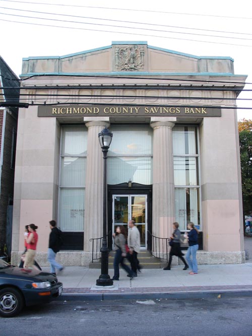 Richmond County Savings Bank, 179 Main Street, Tottenville, Staten Island