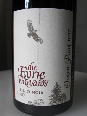 2007 Eyrie Vineyards Pinot Noir