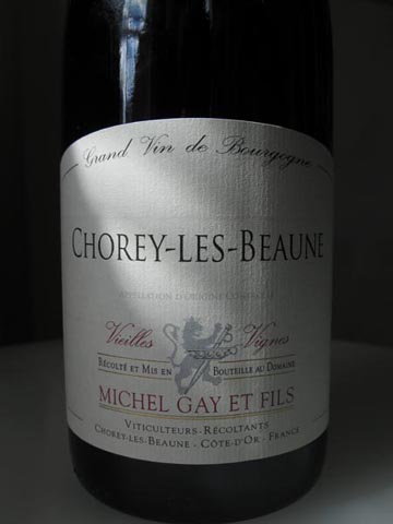 2005 Michel Gay Chorey-les-Beaune