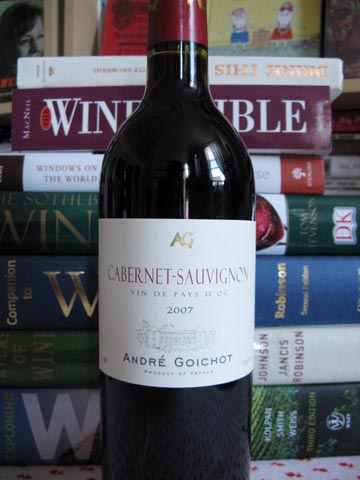 2007 André Goichot Vin de Pays Cabernet Sauvignon