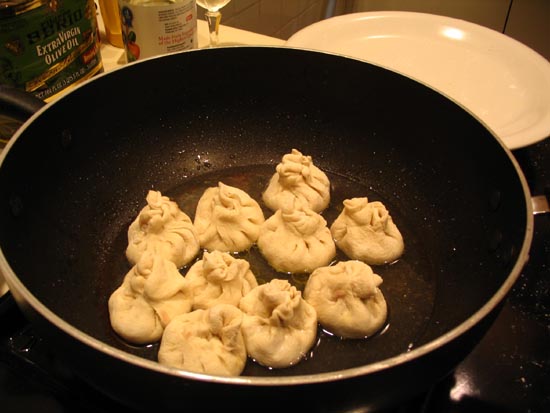 Pork Dumplings: Cooking The Dumplings