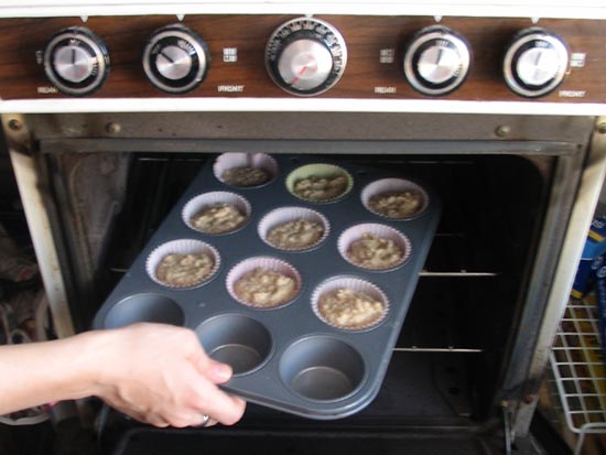 Thanksgiving Muffins: Into The Oven At 350 Degrees