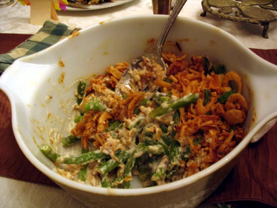 Thanksgiving Dinner: Green Bean Casserole