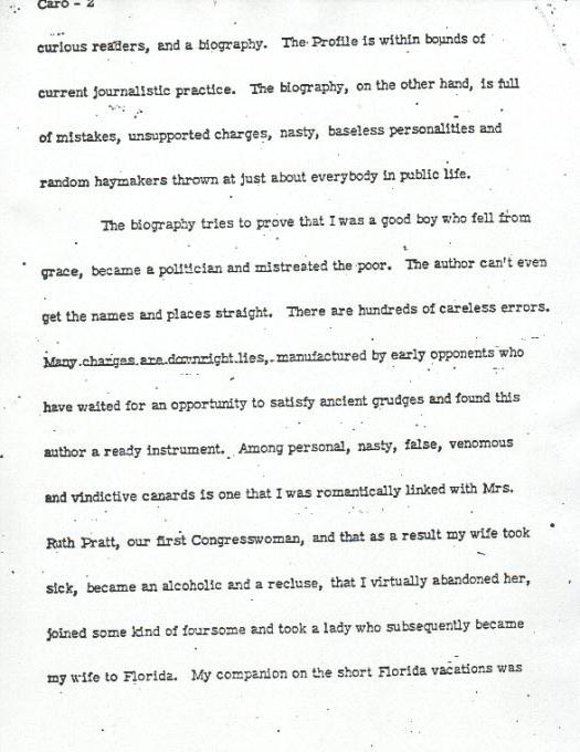 Robert Moses' Response to Robert Caro's The Power Broker, Page 2