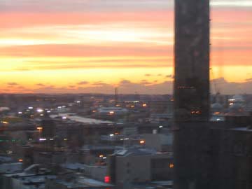 Dawn, Looking Towards Maspeth from Hunters Point, Queens