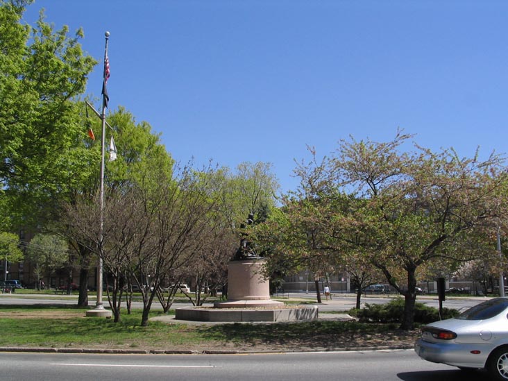 Bronx Victory Memorial, Mosholu Parkway at Marion Avenue, Bedford Park, The Bronx