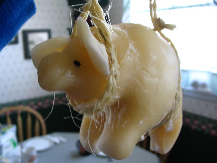 Hand-Carved Cheese Pig, Calandra's Cheese