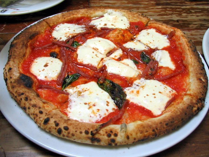 Diavola Pizza, Trattoria Zero Otto Nove, 2357 Arthur Avenue, Belmont, The Bronx